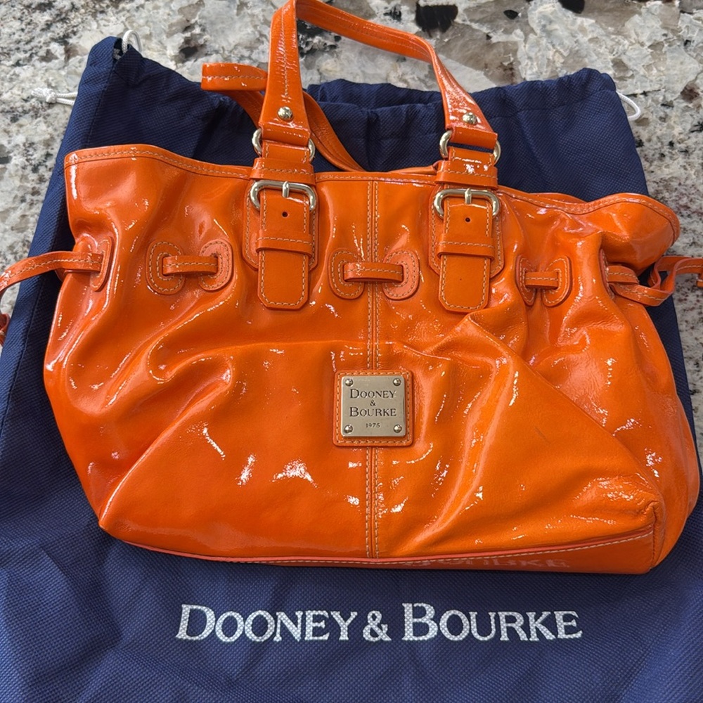 Dooney and Bourke orange bag
